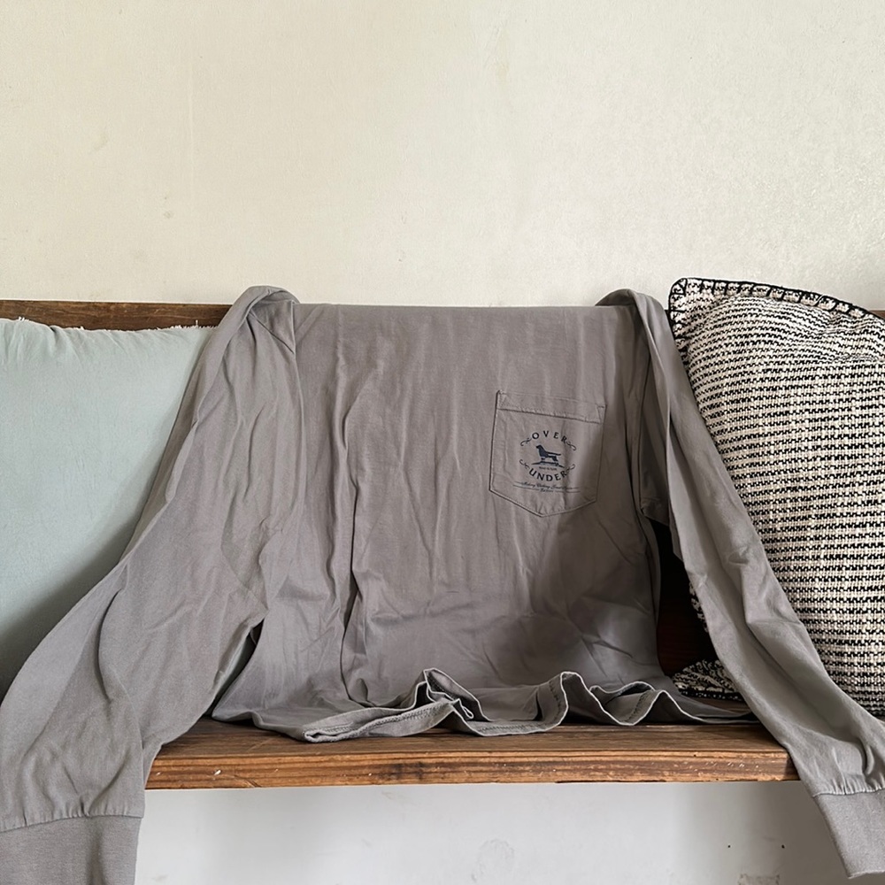 mens long sleeve pocket tee